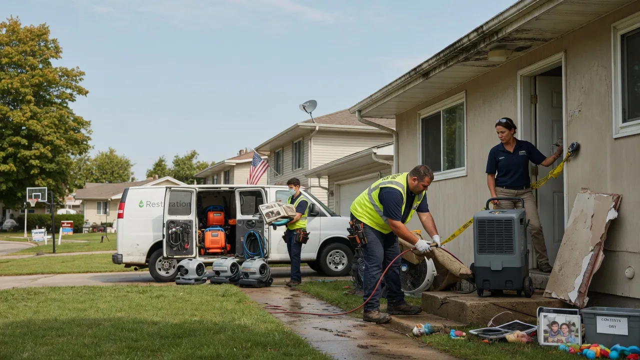 Water Damage Restoration in La Coste, TX near me